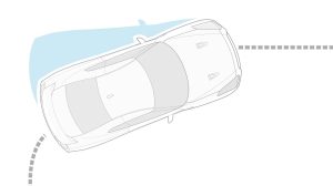 رسم توضيحي للتحكم الديناميكي في سيارة نيسان جي تي ار